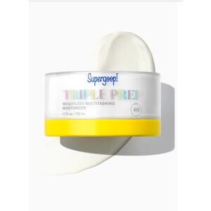 Supergoop Triple Prep Weightless Multitasking Moisturizer SPF 40 50 ml